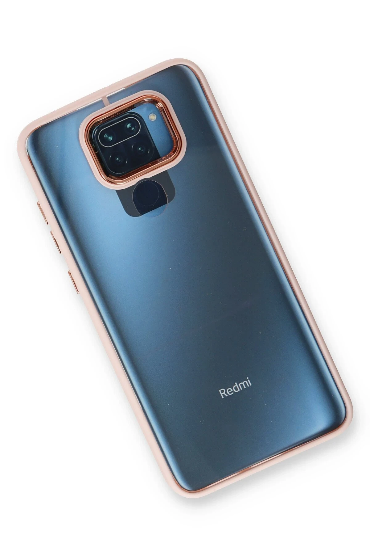 Newface Xiaomi Redmi Note 9 Kılıf Dora Kapak - Pudra