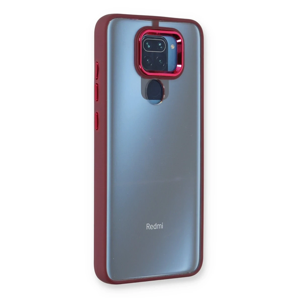 Newface Xiaomi Redmi Note 9 Kılıf Dora Kapak - Kırmızı