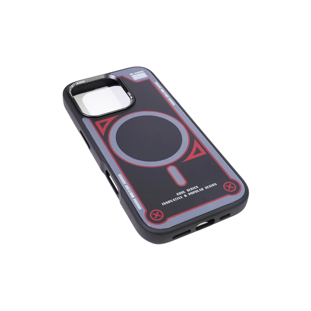 URR Apple iPhone 15 Pro Cool Series Matte Pure PC Magsafe Kapak - Siyah
