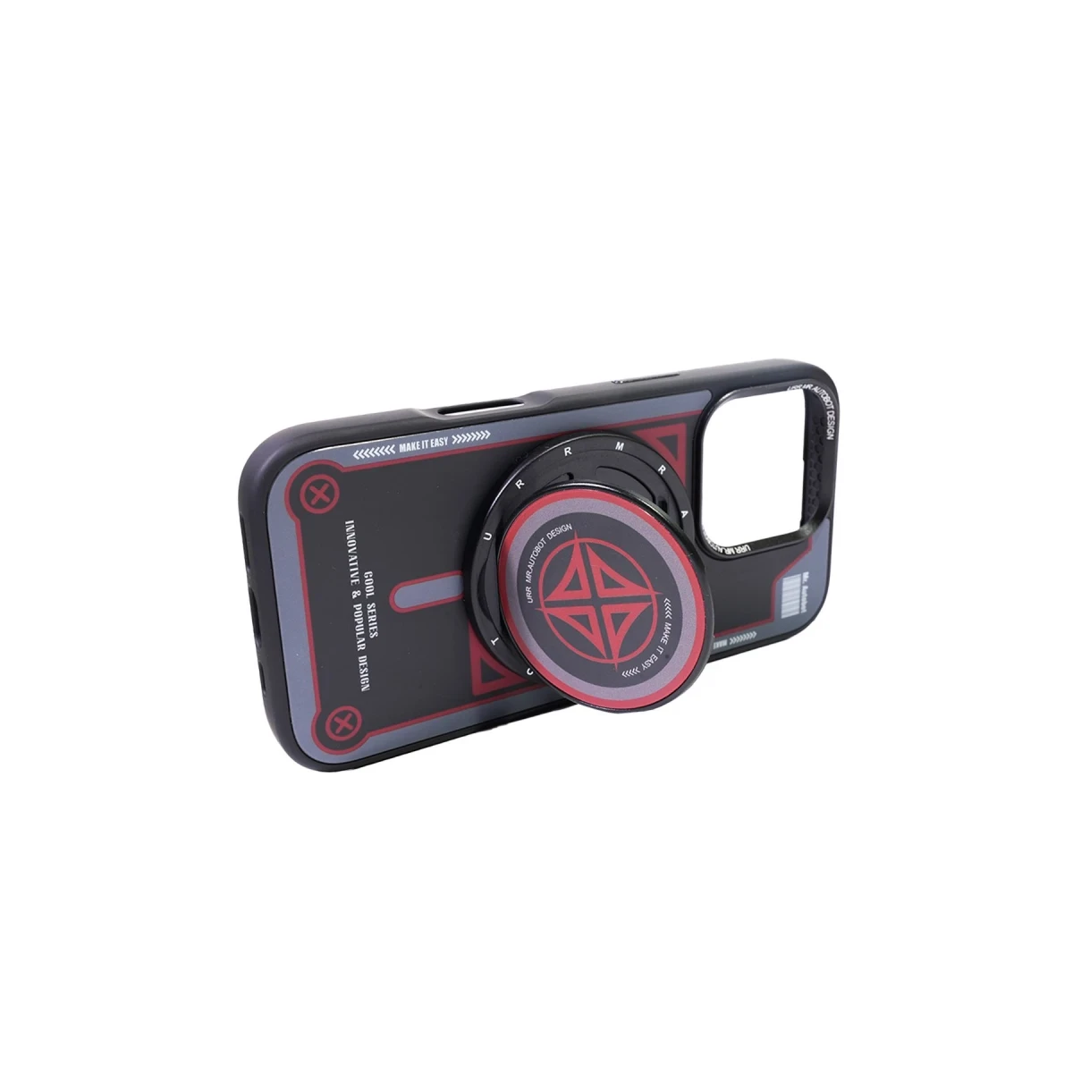 URR Apple iPhone 16 Pro Cool Series Matte Pure PC Magsafe Kapak - Siyah