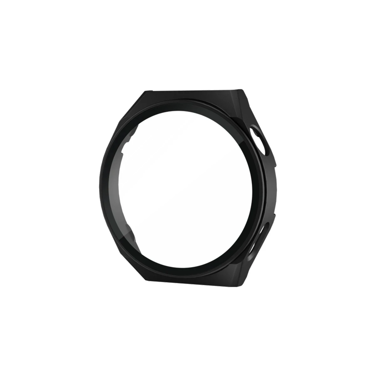 Huawei Watch GT2 46mm Dota Camlı Kasa Ekran Koruyucu - Siyah