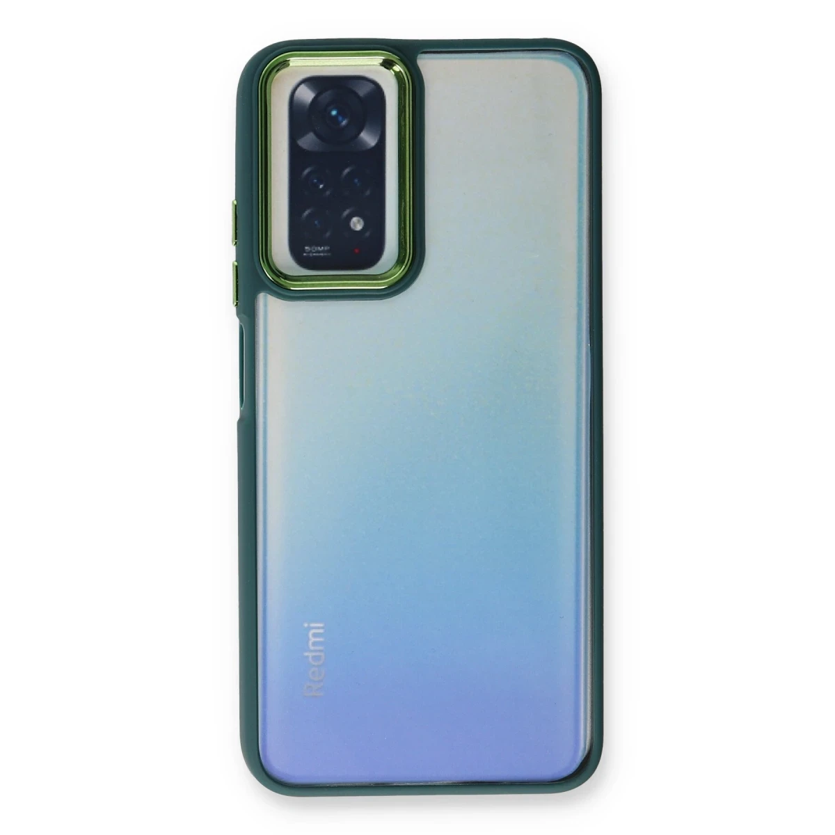 Newface Xiaomi Redmi Note 11 Pro Kılıf Dora Kapak - Haki Yeşil