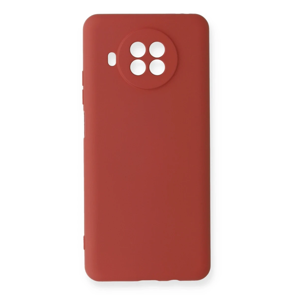 Newface Xiaomi Mi 10T Lite Kılıf Nano içi Kadife Silikon - Kiremit
