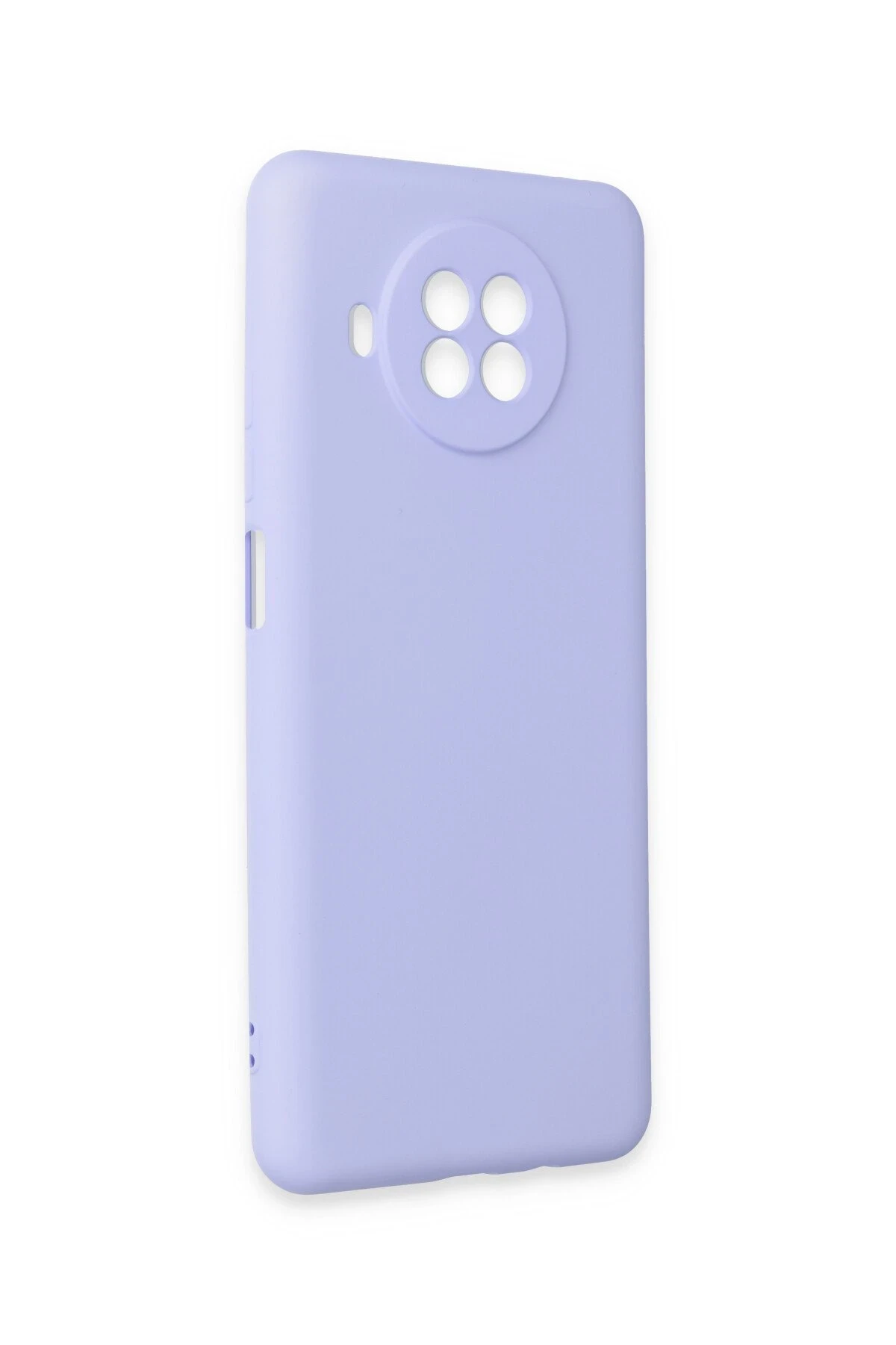 Newface Xiaomi Mi 10T Lite Kılıf Nano içi Kadife Silikon - Lila