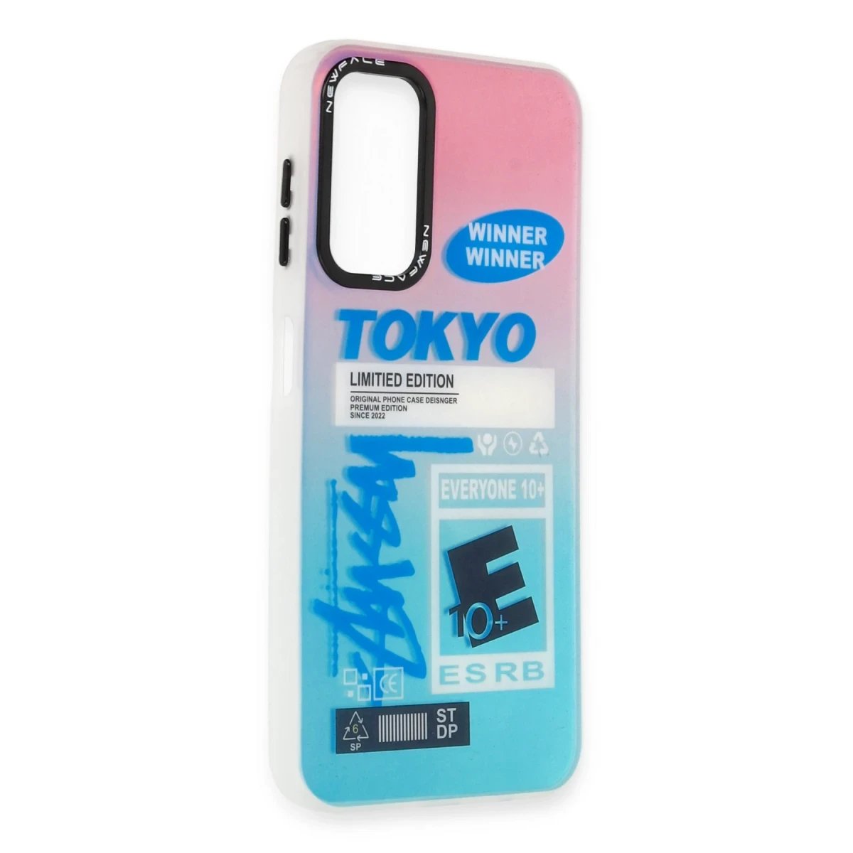 Newface Samsung Galaxy A14 4G Kılıf Estoril Desenli Kapak - Estoril - 1