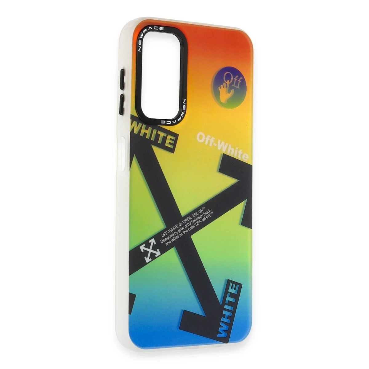 Newface Samsung Galaxy A14 4G Kılıf Estoril Desenli Kapak - Estoril - 5
