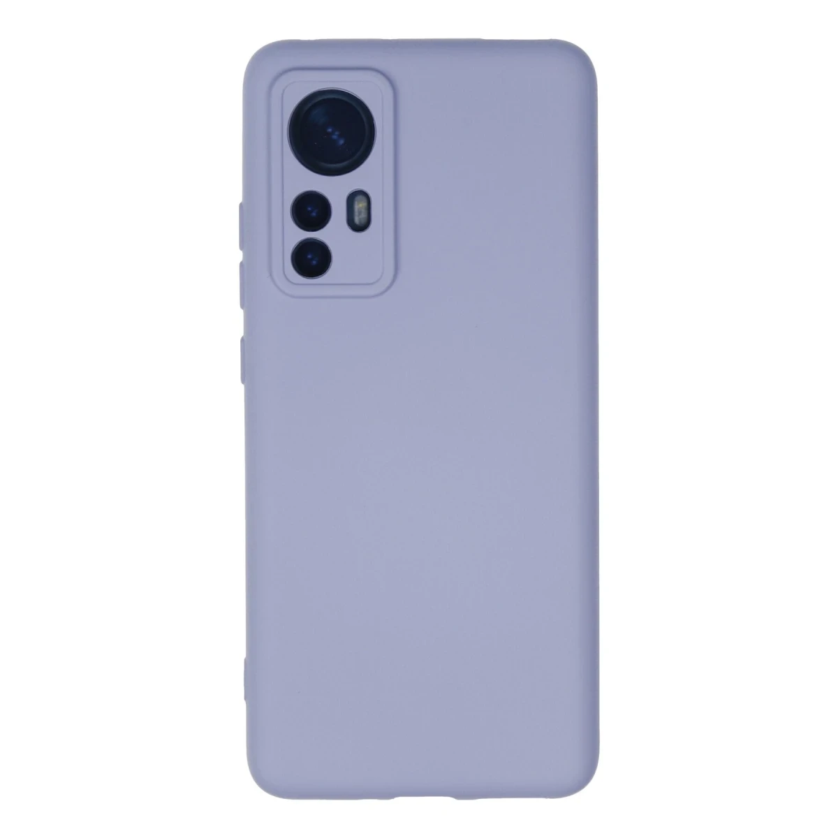 Newface Xiaomi Mi 12 Kılıf Nano içi Kadife Silikon - Lila