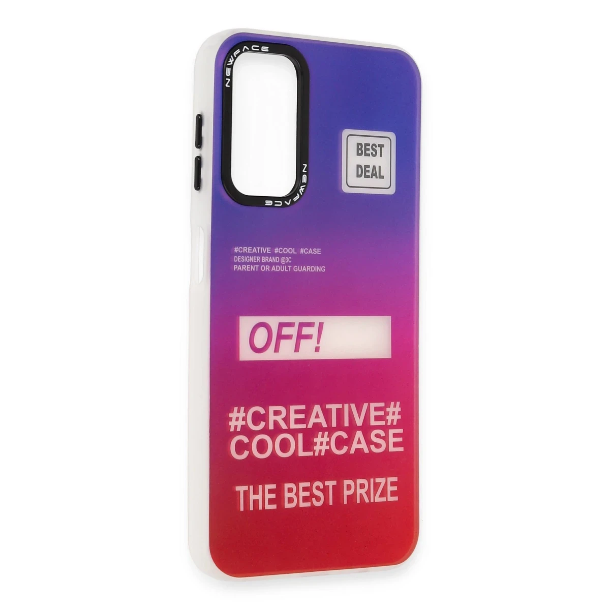 Newface Samsung Galaxy A14 4G Kılıf Estoril Desenli Kapak - Estoril - 9