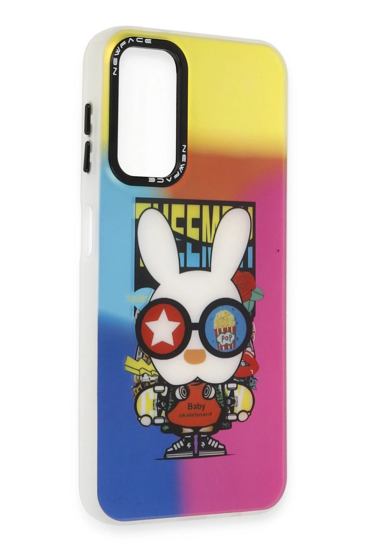 Newface Samsung Galaxy A14 4G Kılıf Estoril Desenli Kapak - Estoril - 10