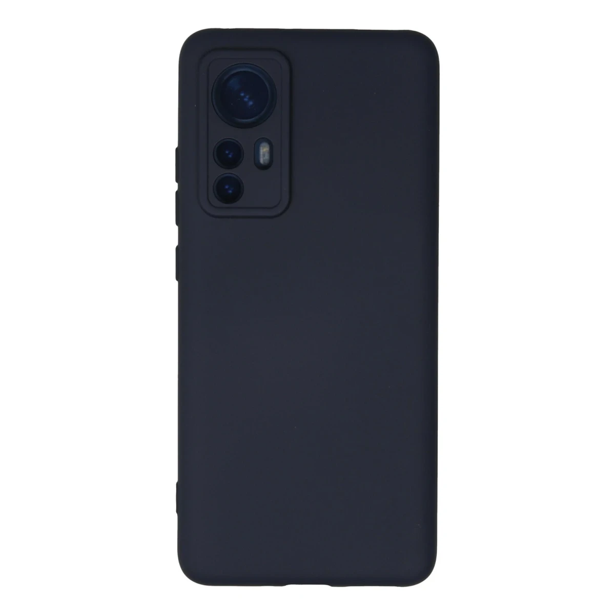 Newface Xiaomi Mi 12 Kılıf Nano içi Kadife Silikon - Lacivert