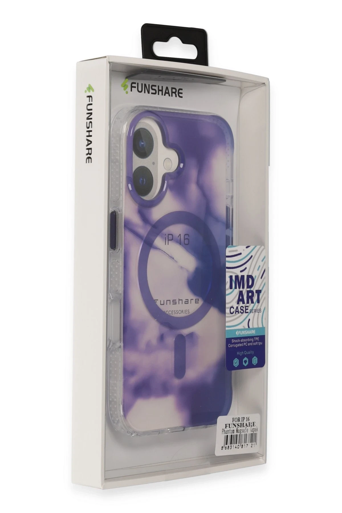 Joko iPhone 16 Phantom Magsafe Kapak - Siyah