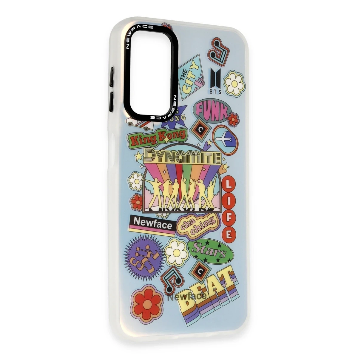 Newface Samsung Galaxy A14 4G Kılıf Estoril Desenli Kapak - Estoril - 14