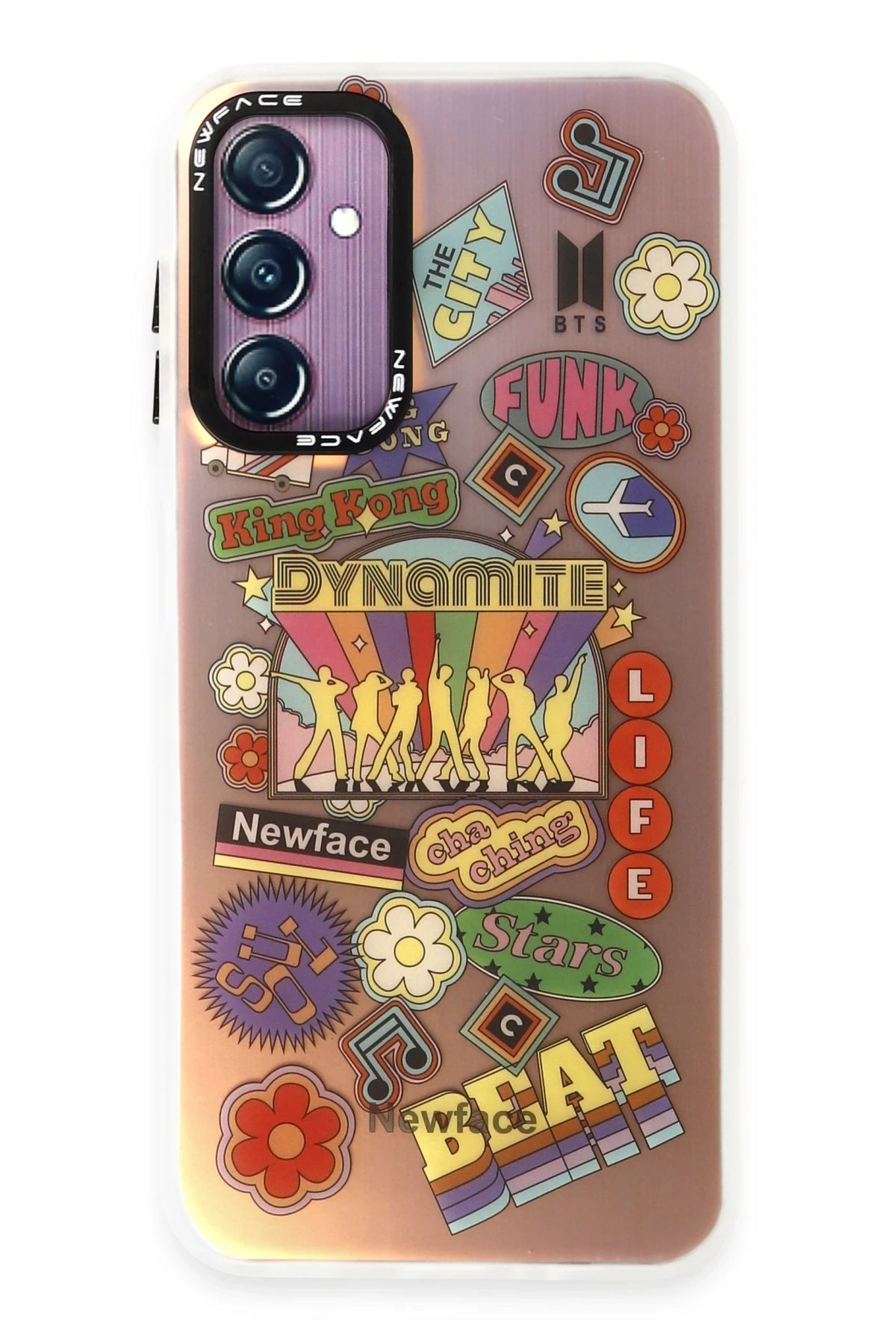 Newface Samsung Galaxy A14 4G Kılıf Estoril Desenli Kapak - Estoril - 14