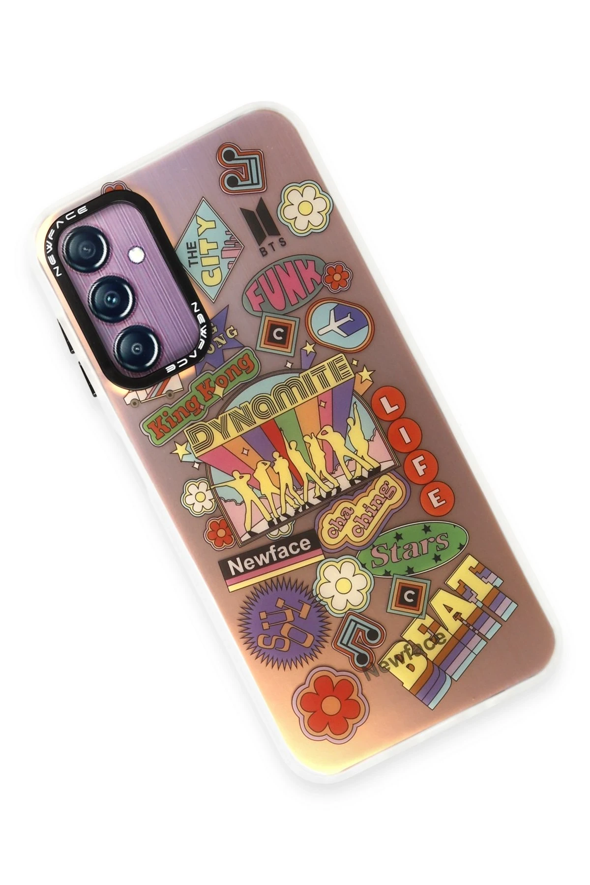Newface Samsung Galaxy A14 4G Kılıf Estoril Desenli Kapak - Estoril - 14