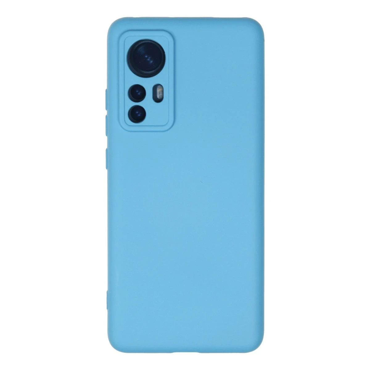 Newface Xiaomi Mi 12 Kılıf Nano içi Kadife Silikon - Mavi
