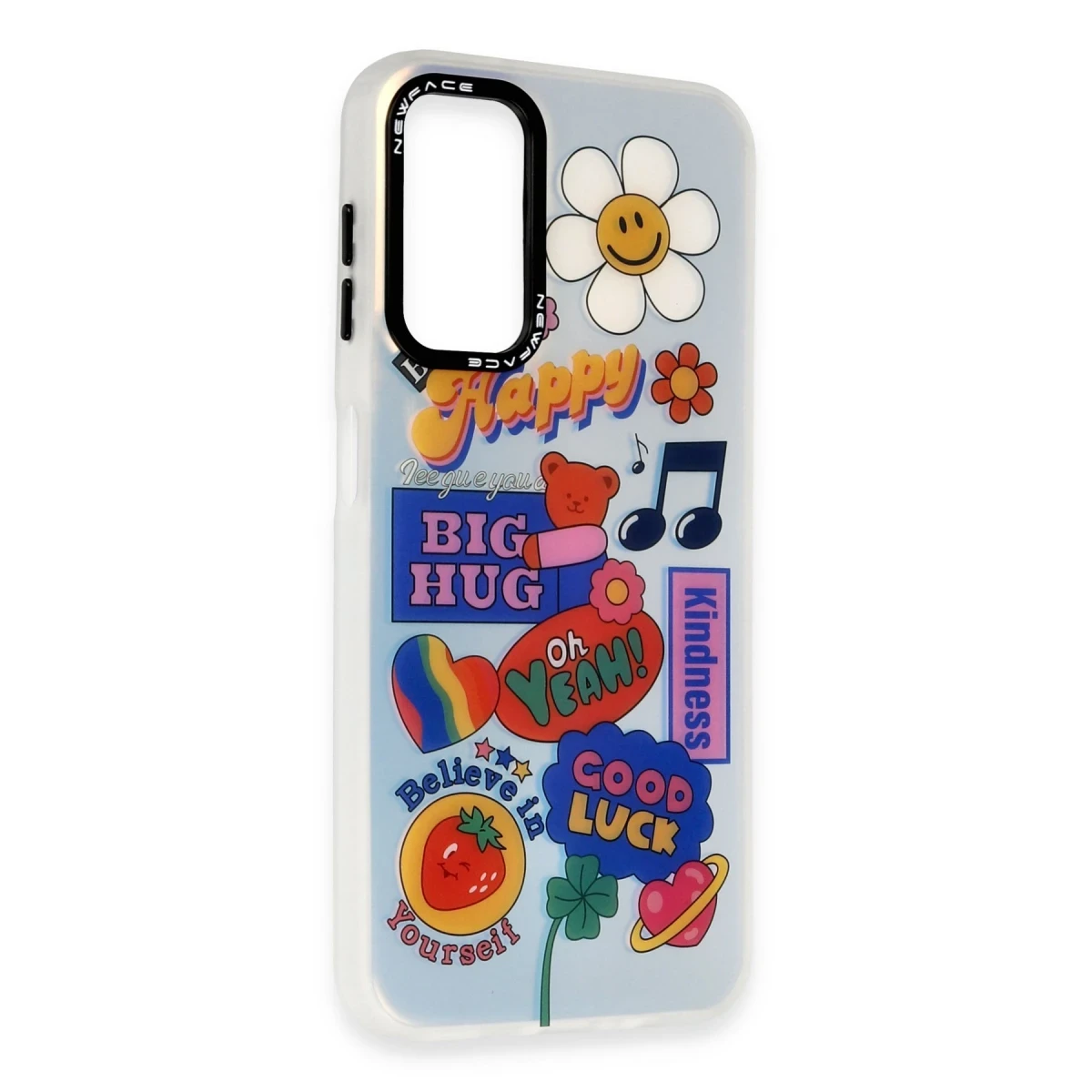 Newface Samsung Galaxy A14 4G Kılıf Estoril Desenli Kapak - Estoril - 15