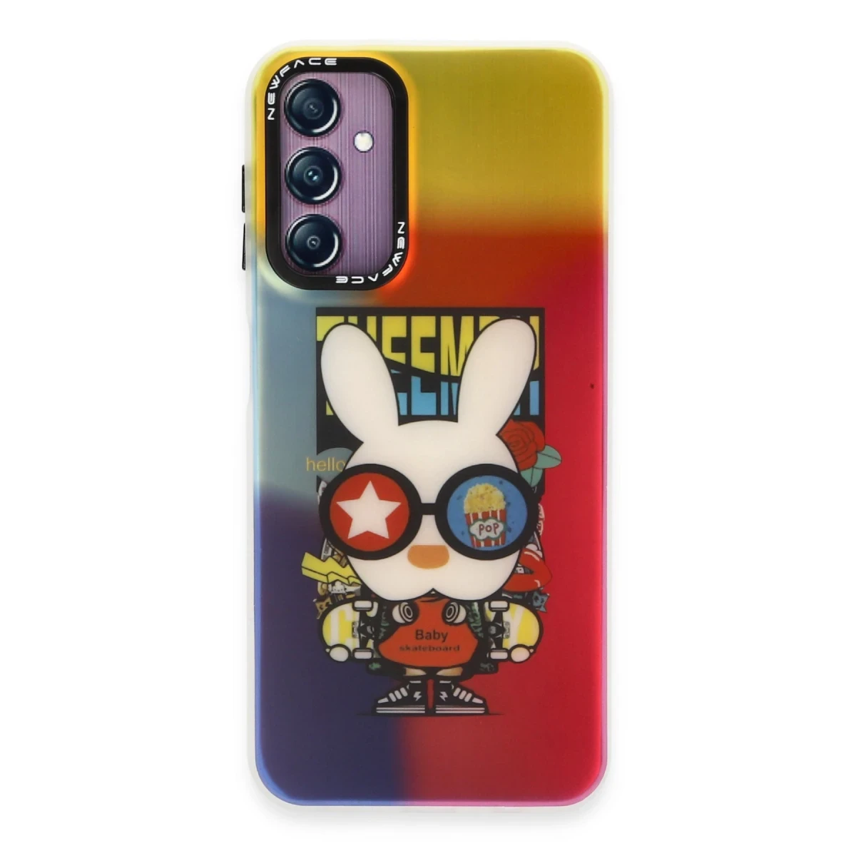 Newface Samsung Galaxy A24 4G Kılıf Estoril Desenli Kapak - Estoril - 10