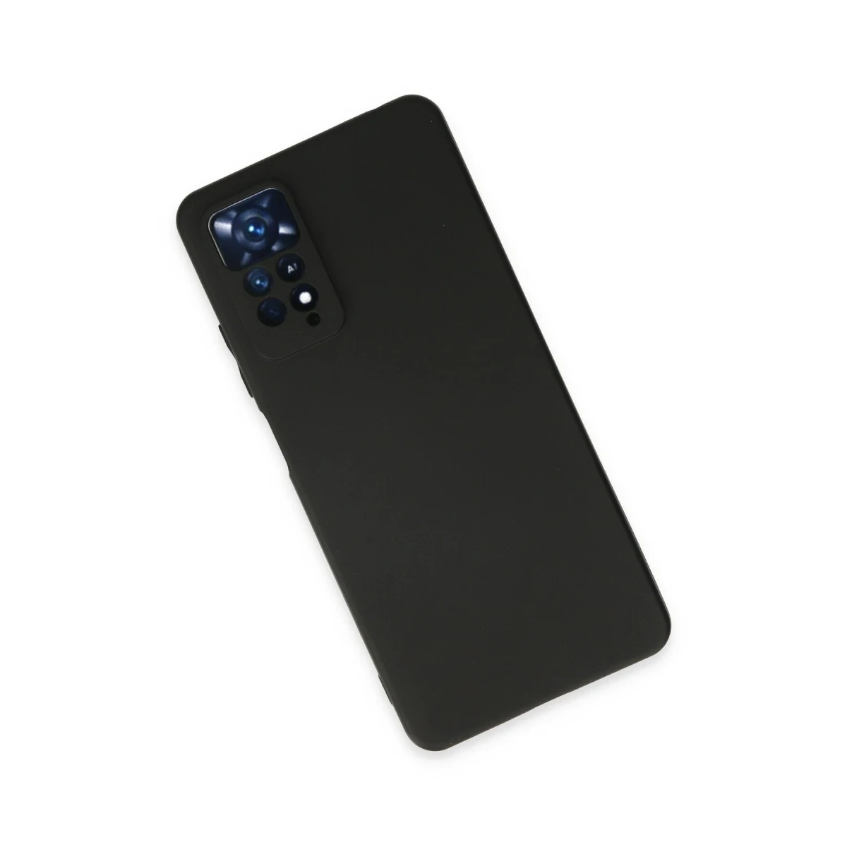 Newface Xiaomi Redmi Note 11 Kılıf First Silikon - Siyah