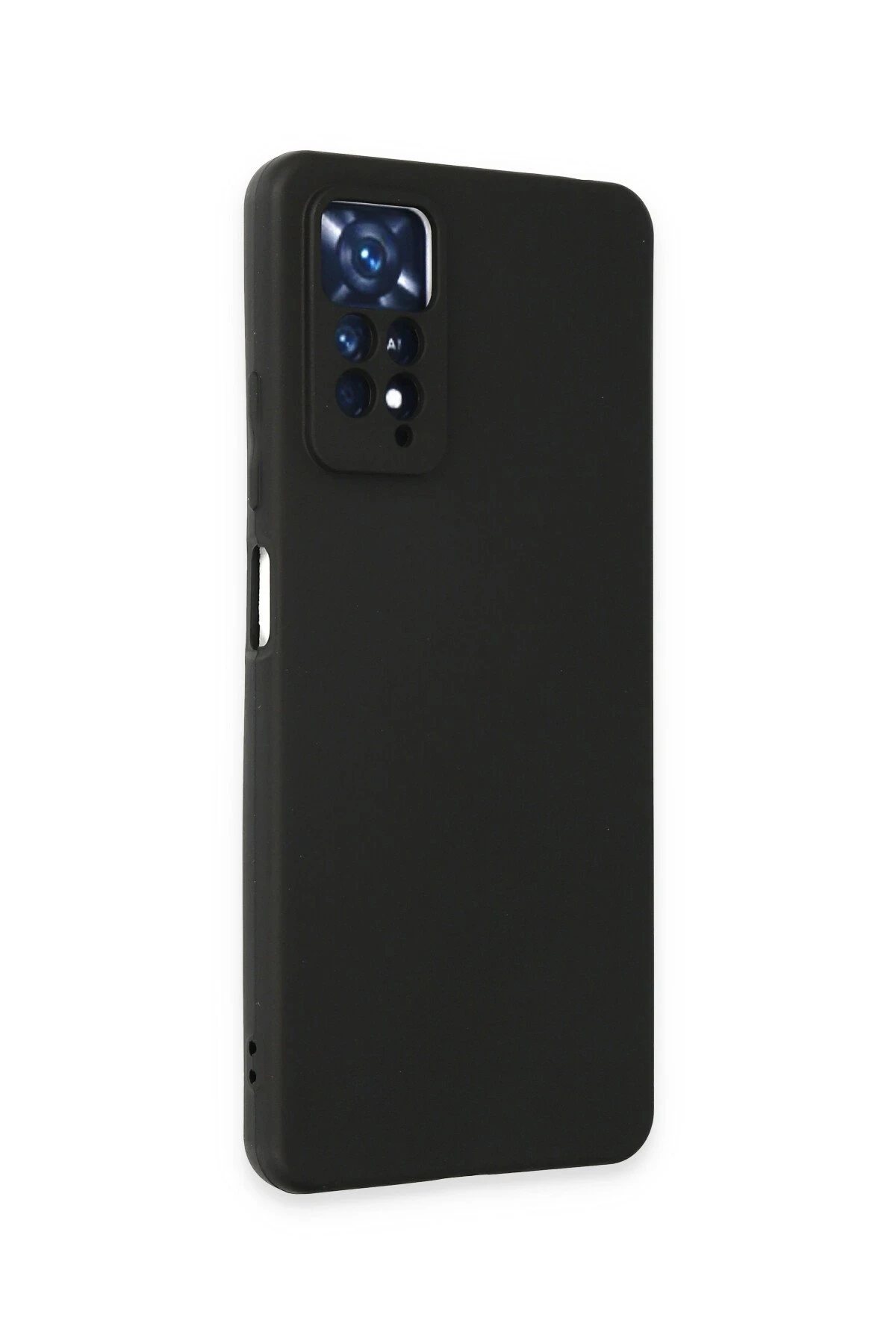 Newface Xiaomi Redmi Note 11 Kılıf First Silikon - Siyah