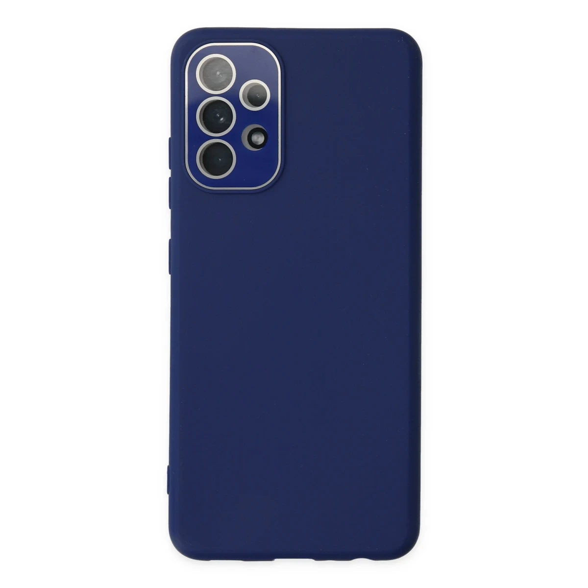 Newface Samsung Galaxy A33 5G Kılıf Lansman Glass Kapak - Sky Blue