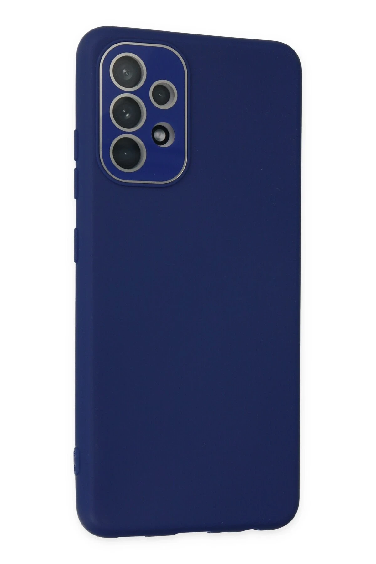 Newface Samsung Galaxy A33 5G Kılıf Lansman Glass Kapak - Sky Blue