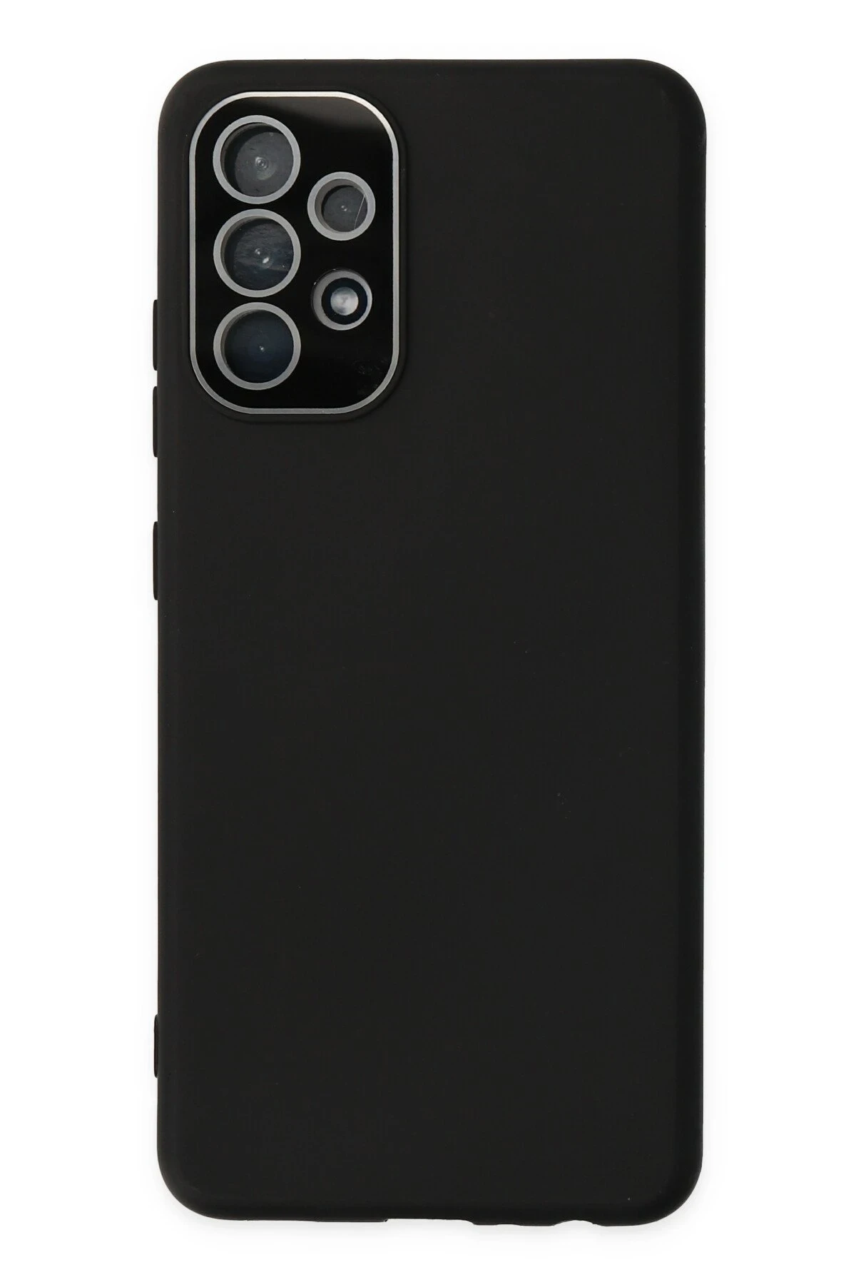 Newface Samsung Galaxy A53 5G Kılıf Lansman Glass Kapak - Siyah