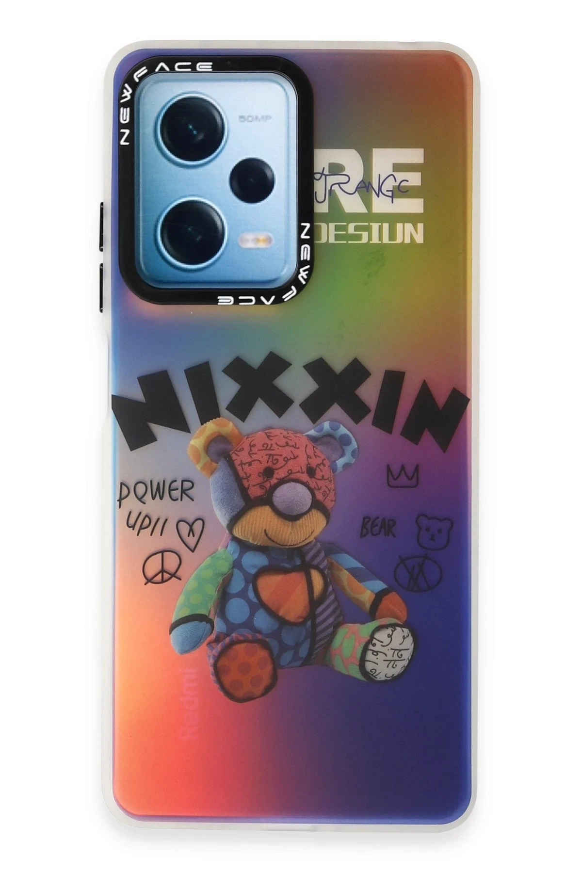 Newface Xiaomi Poco X5 5G Kılıf Estoril Desenli Kapak - Estoril - 11