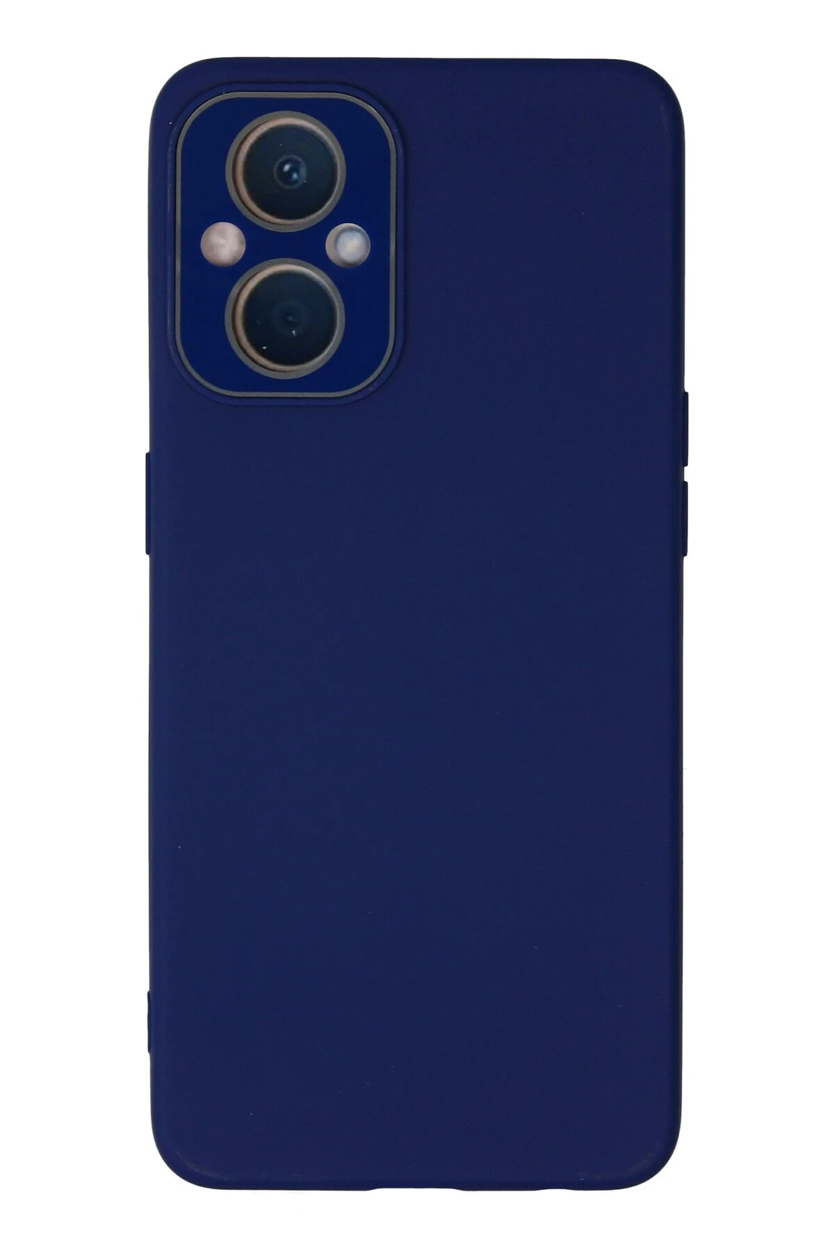Newface Oppo Reno 7 Lite Kılıf Lansman Glass Kapak - Sky Blue