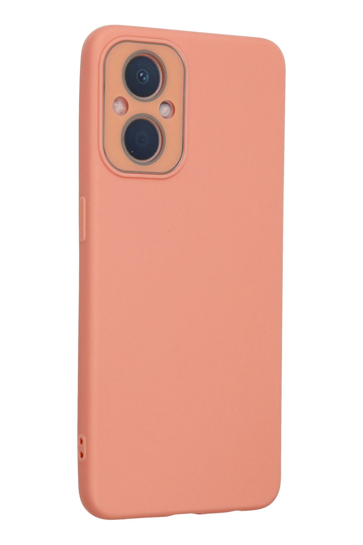Newface Oppo Reno 7 Lİte Kılıf Lansman Glass Kapak - Pembe