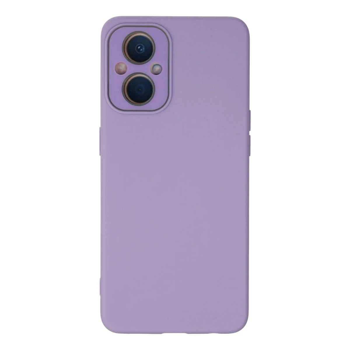 Newface Oppo Reno 7 Lite Kılıf Lansman Glass Kapak - Lila
