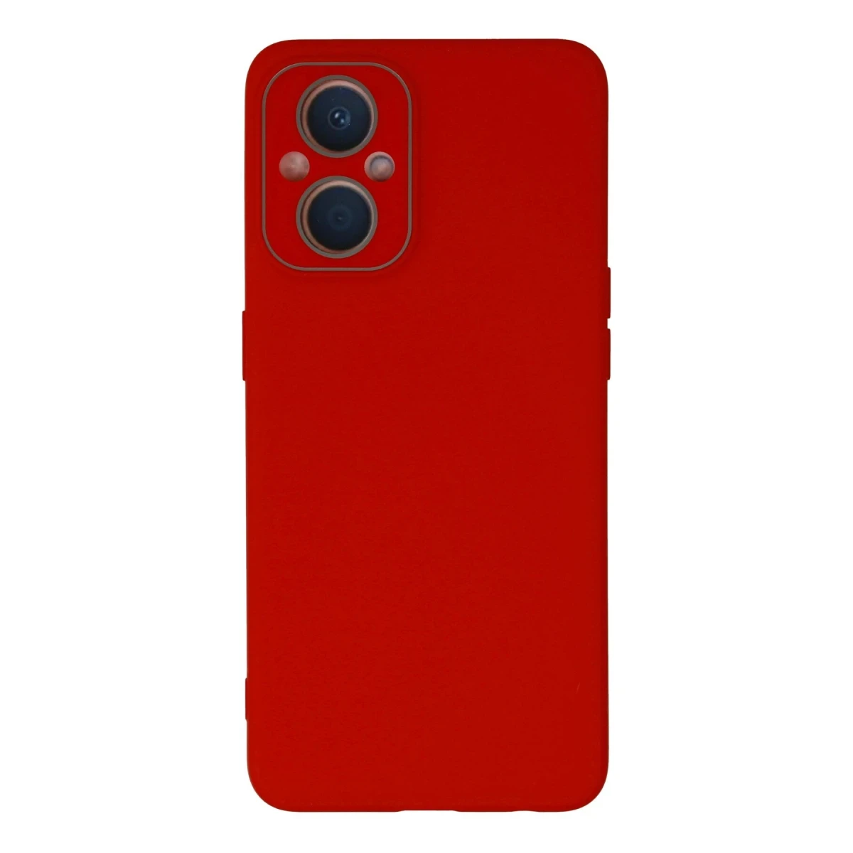 Newface Oppo Reno 7 Lite Kılıf Lansman Glass Kapak - Kırmızı