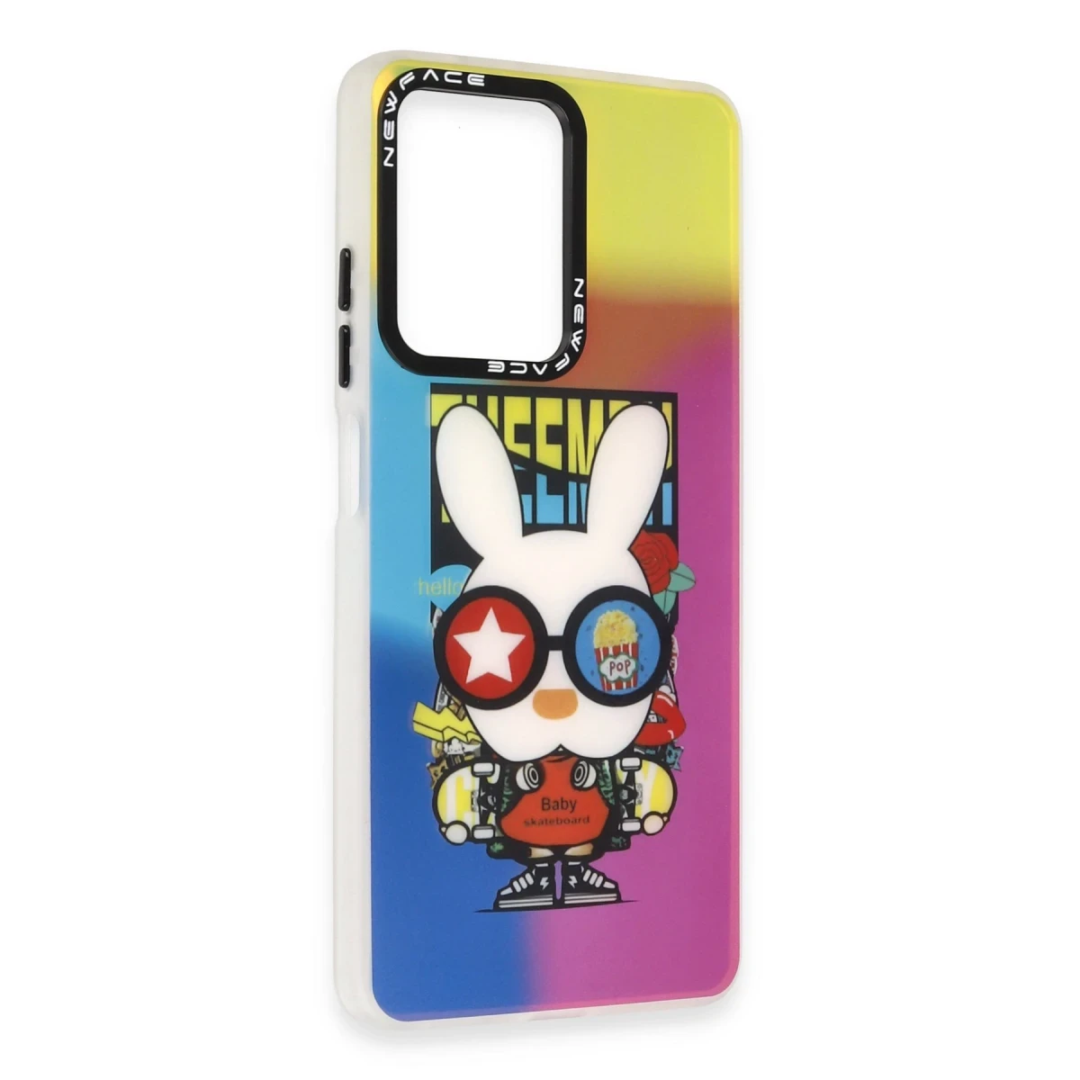 Newface Xiaomi Redmi Note 12 4G Kılıf Estoril Desenli Kapak - Estoril - 10