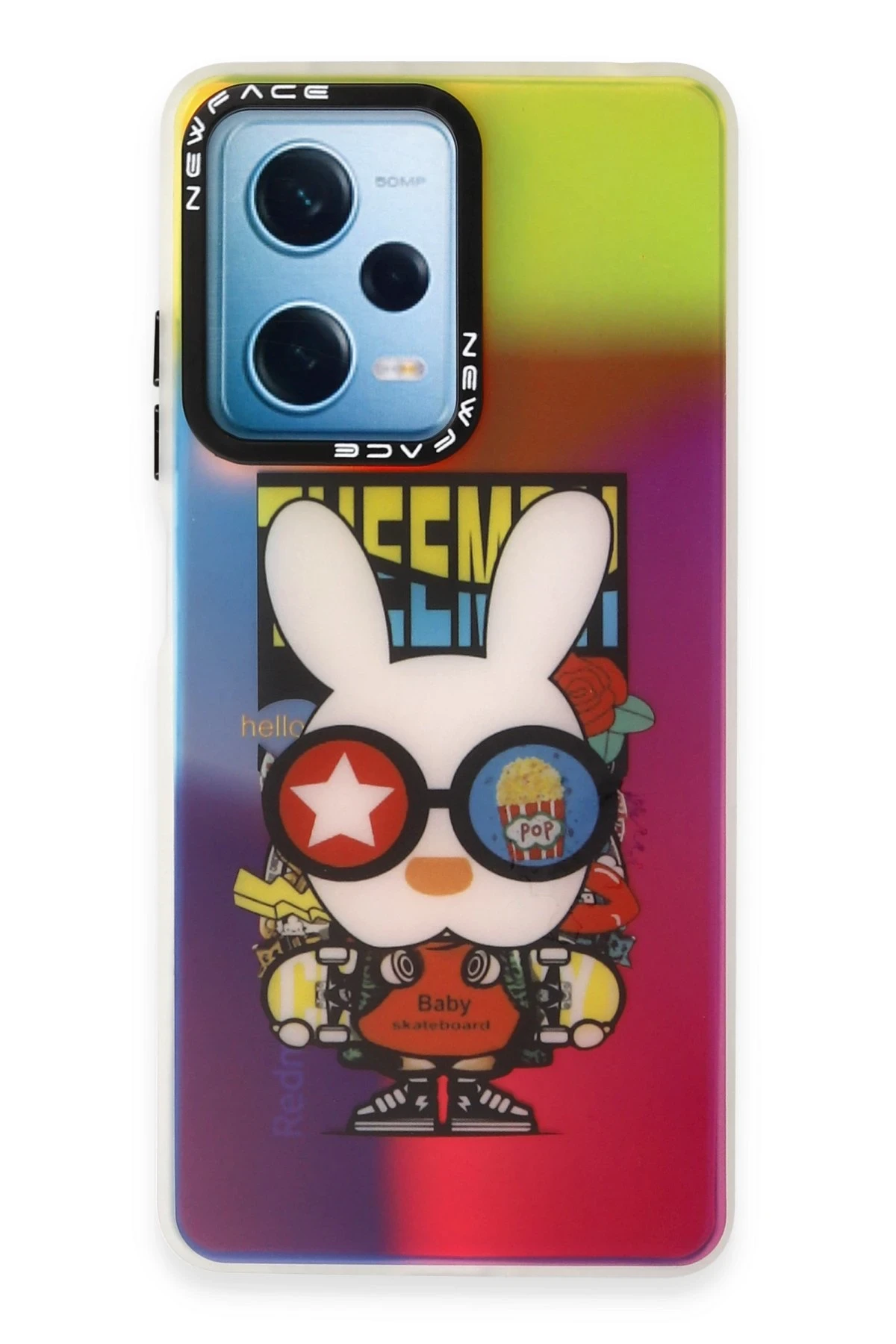 Newface Xiaomi Redmi Note 12 4G Kılıf Estoril Desenli Kapak - Estoril - 10