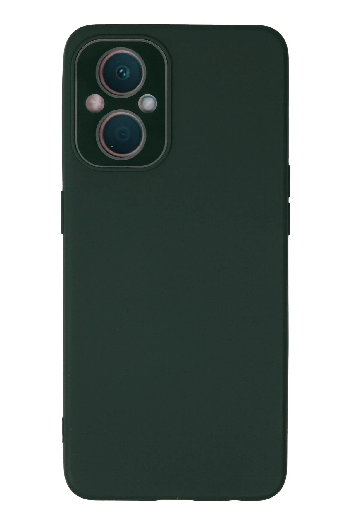 Newface Oppo Reno 7 Lite Kılıf Lansman Glass Kapak - Koyu Yeşil
