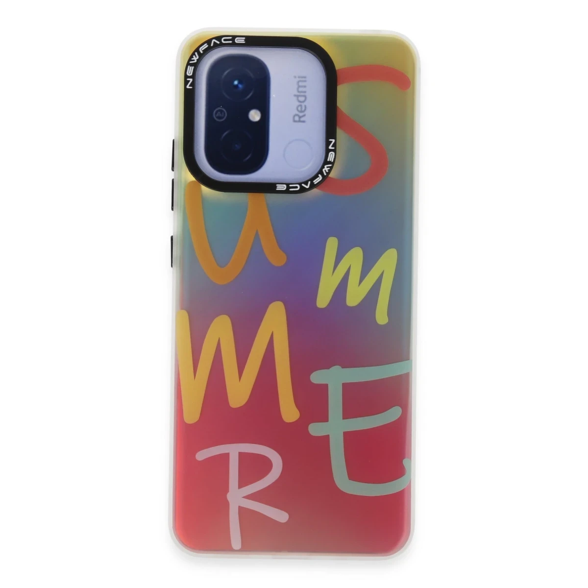 Newface Xiaomi Redmi 12C Kılıf Estoril Desenli Kapak - Estoril - 3