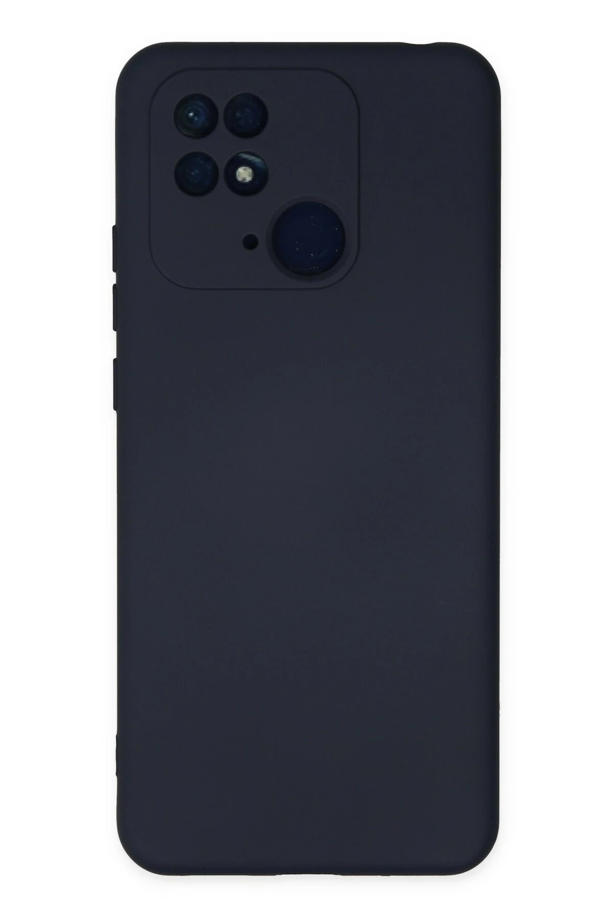 Newface Xiaomi Redmi 10C Kılıf Nano içi Kadife Silikon - Lacivert