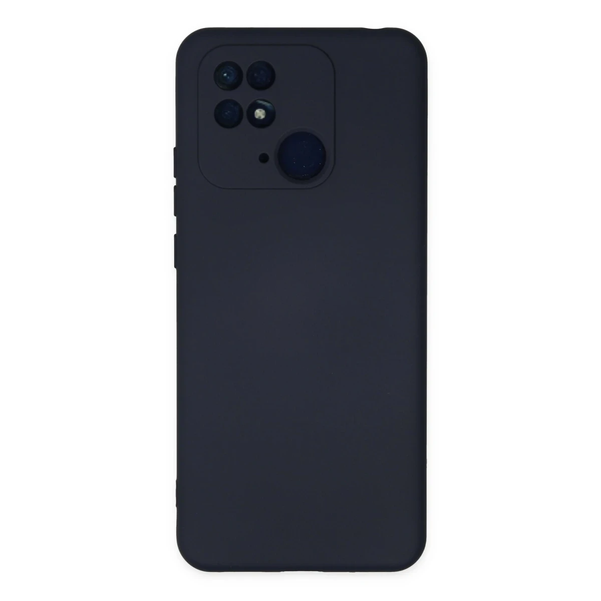 Newface Xiaomi Redmi 10C Kılıf Nano içi Kadife Silikon - Lacivert