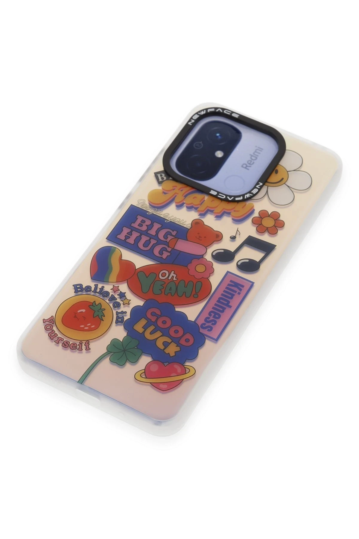Newface Xiaomi Redmi 12C Kılıf Estoril Desenli Kapak - Estoril - 15