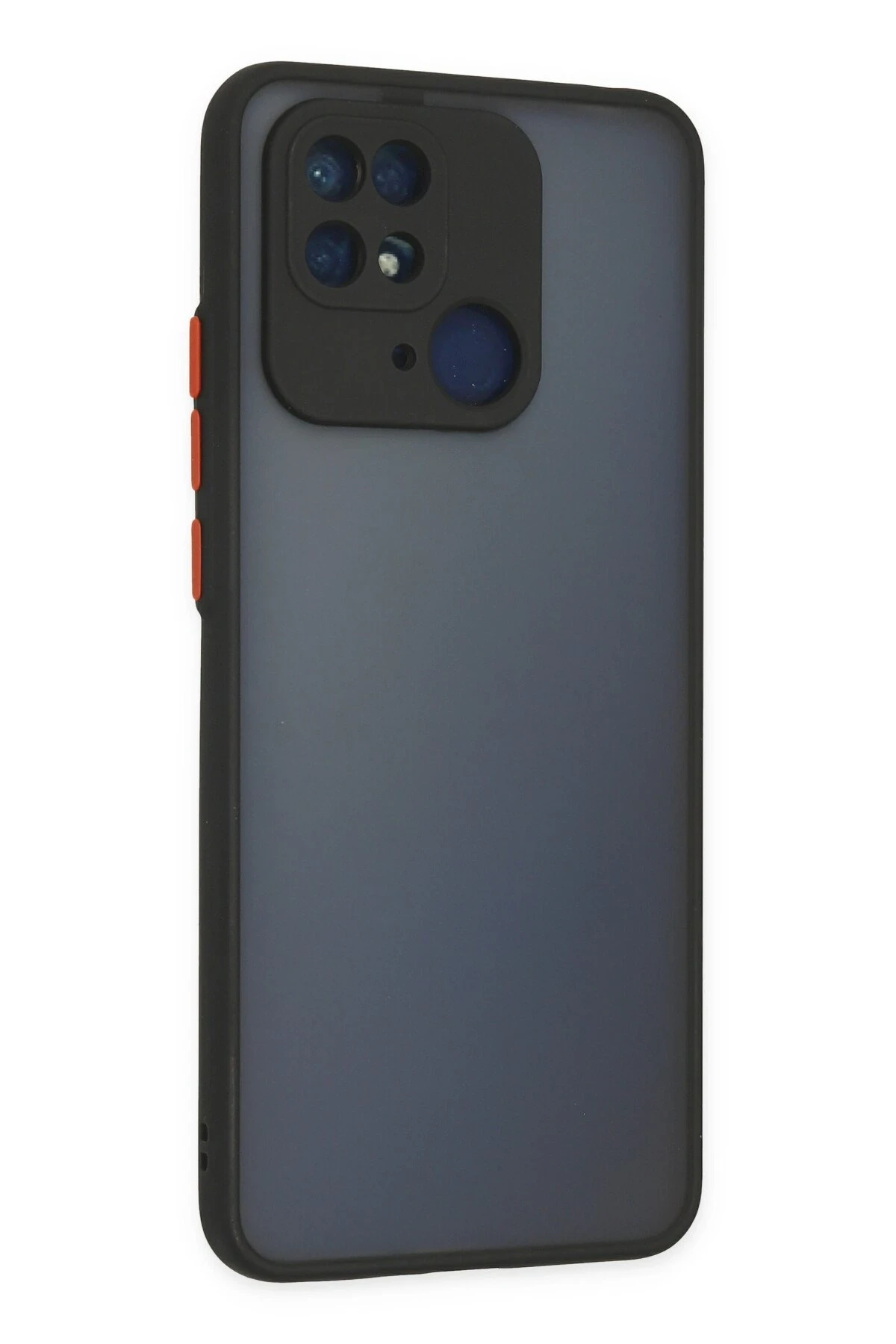 Newface Xiaomi Redmi 10C Kılıf Montreal Silikon Kapak - Siyah