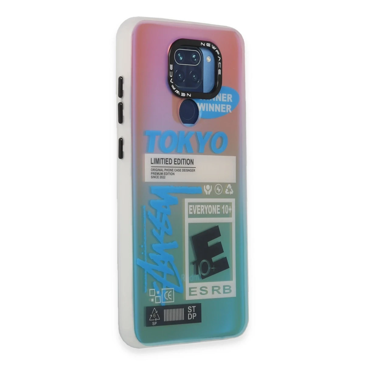 Newface Xiaomi Redmi Note 9 Kılıf Estoril Desenli Kapak - Estoril - 1