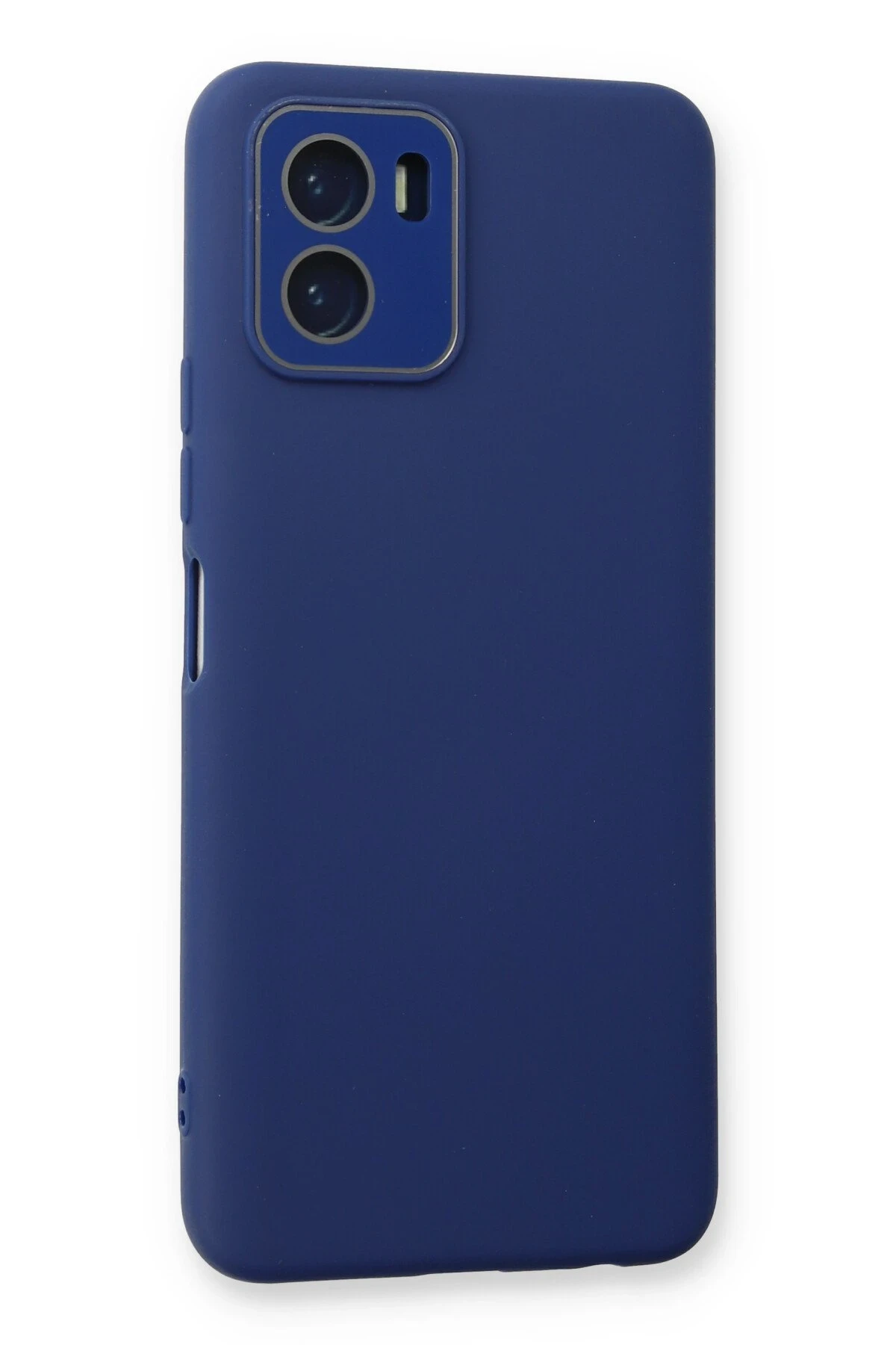 Newface Vivo Y15S Kılıf Lansman Glass Kapak - Sky Blue