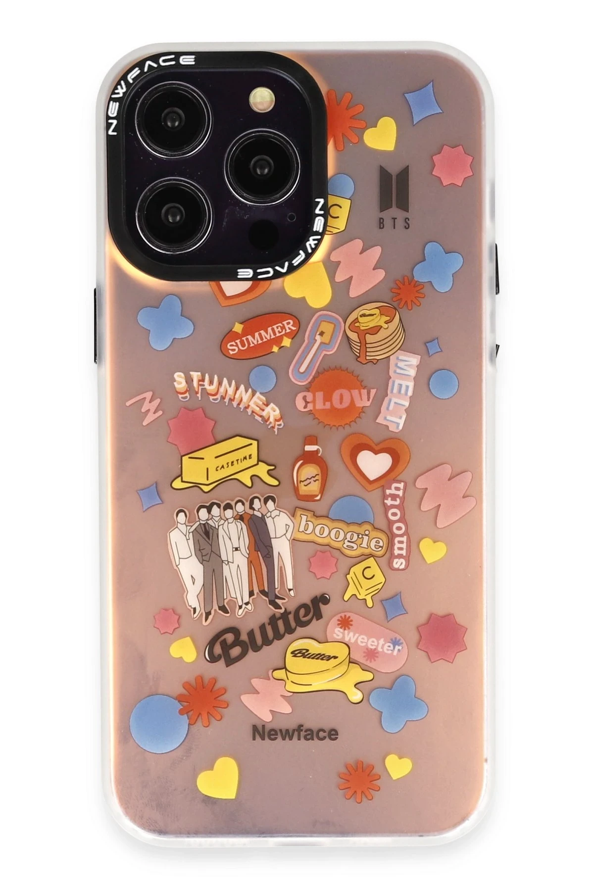 Newface iPhone 13 Pro Kılıf Estoril Desenli Kapak - Estoril - 16
