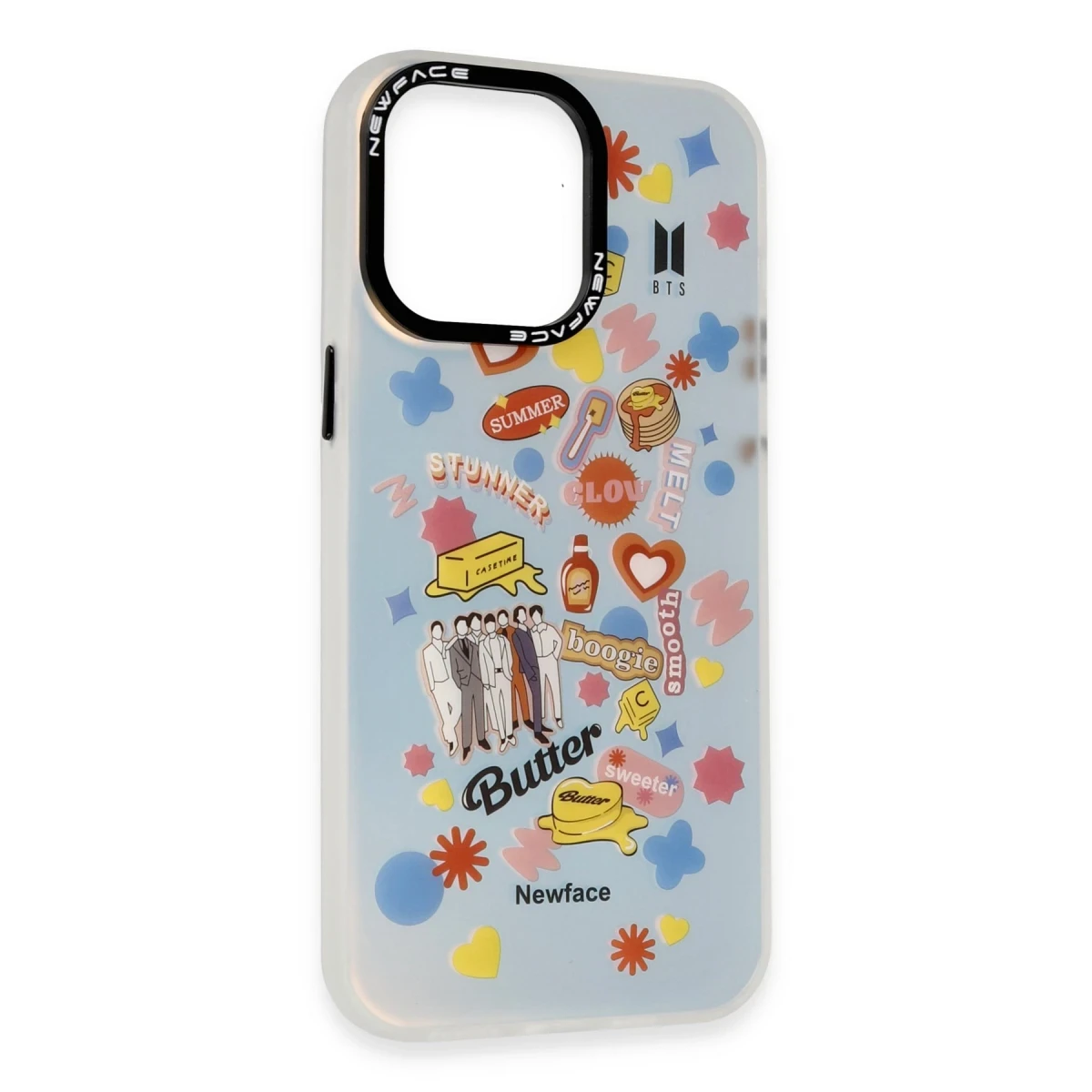 Newface Apple iPhone 14 Pro Kılıf Estoril Desenli Kapak - Estoril - 16