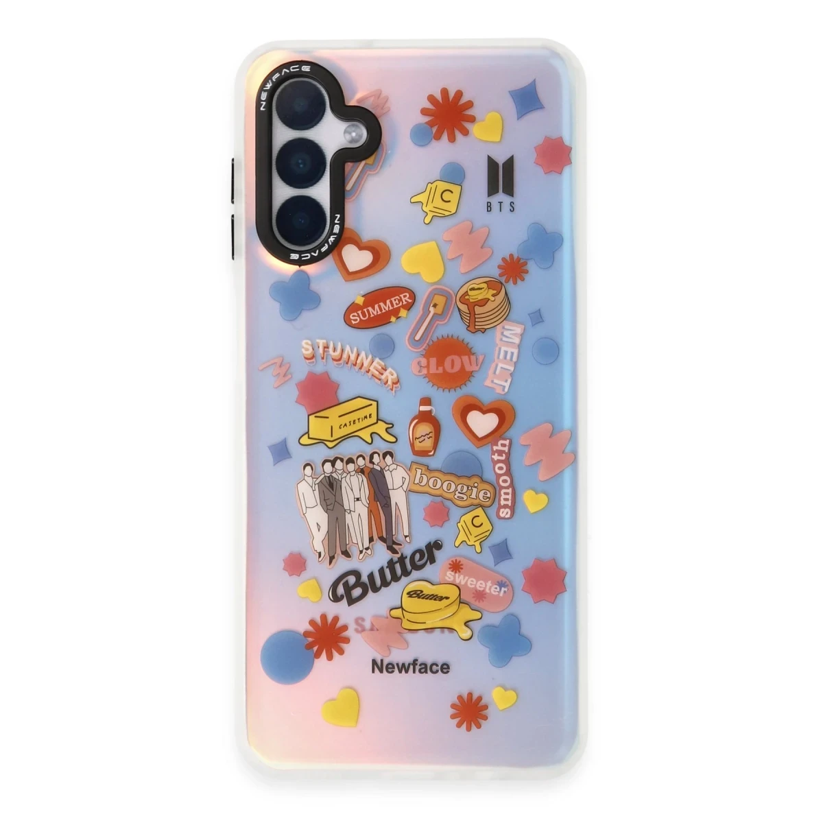 Newface Samsung Galaxy A04S Kılıf Estoril Desenli Kapak - Estoril - 16