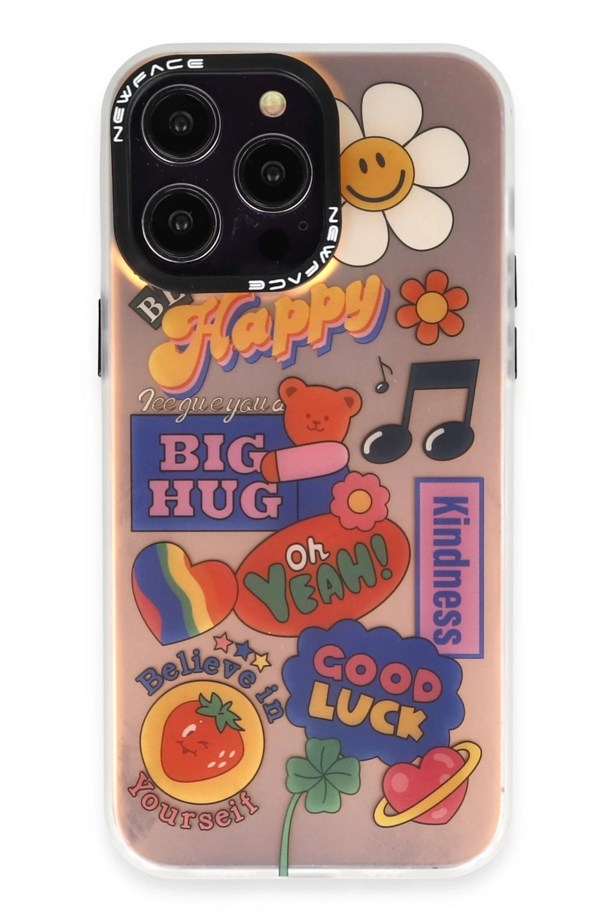 Newface iPhone 14 Pro Max Kılıf Estoril Desenli Kapak - Estoril - 15