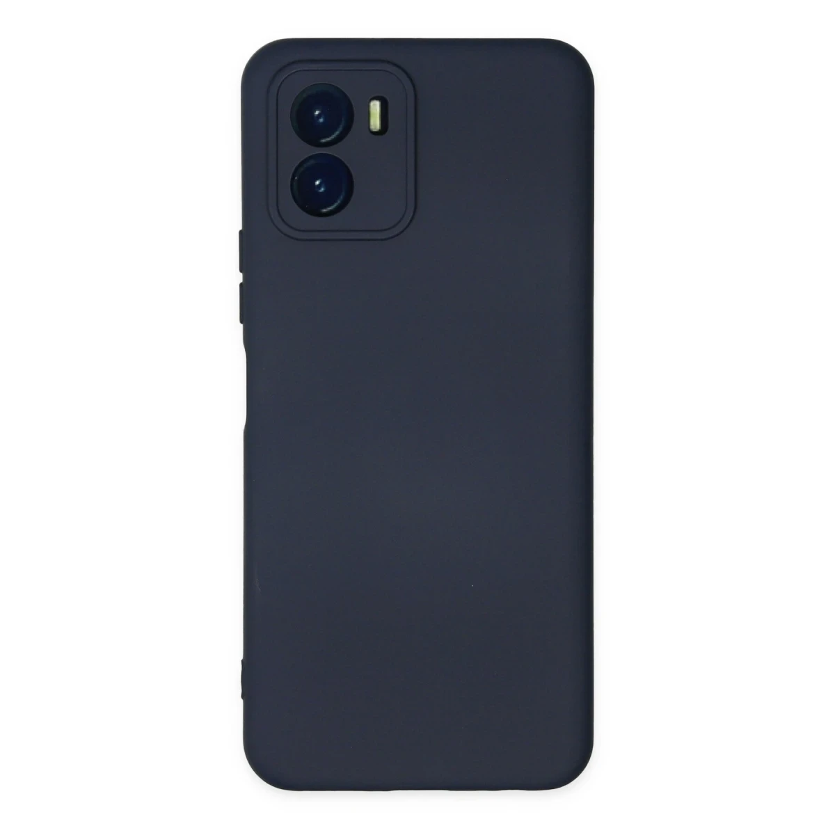 Newface Vivo Y15S Kılıf Nano içi Kadife Silikon - Lacivert