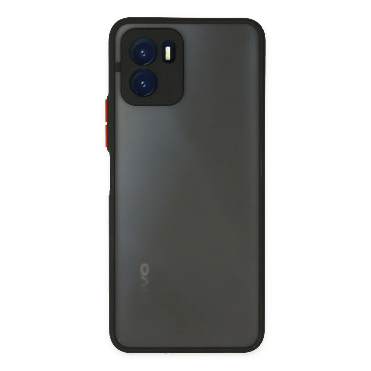 Newface Vivo Y15S Kılıf Montreal Silikon Kapak - Siyah
