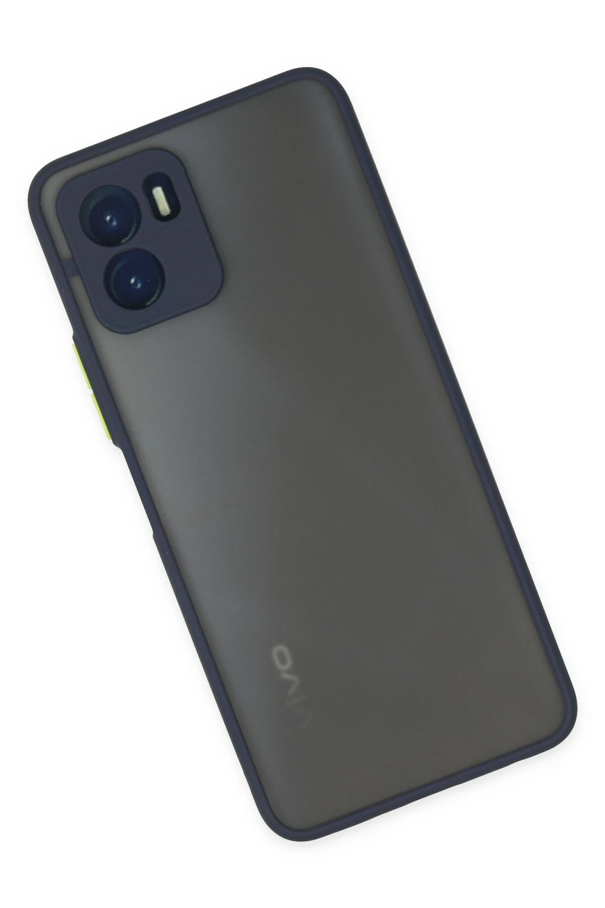 Newface Vivo Y15S Kılıf Montreal Silikon Kapak - Lacivert
