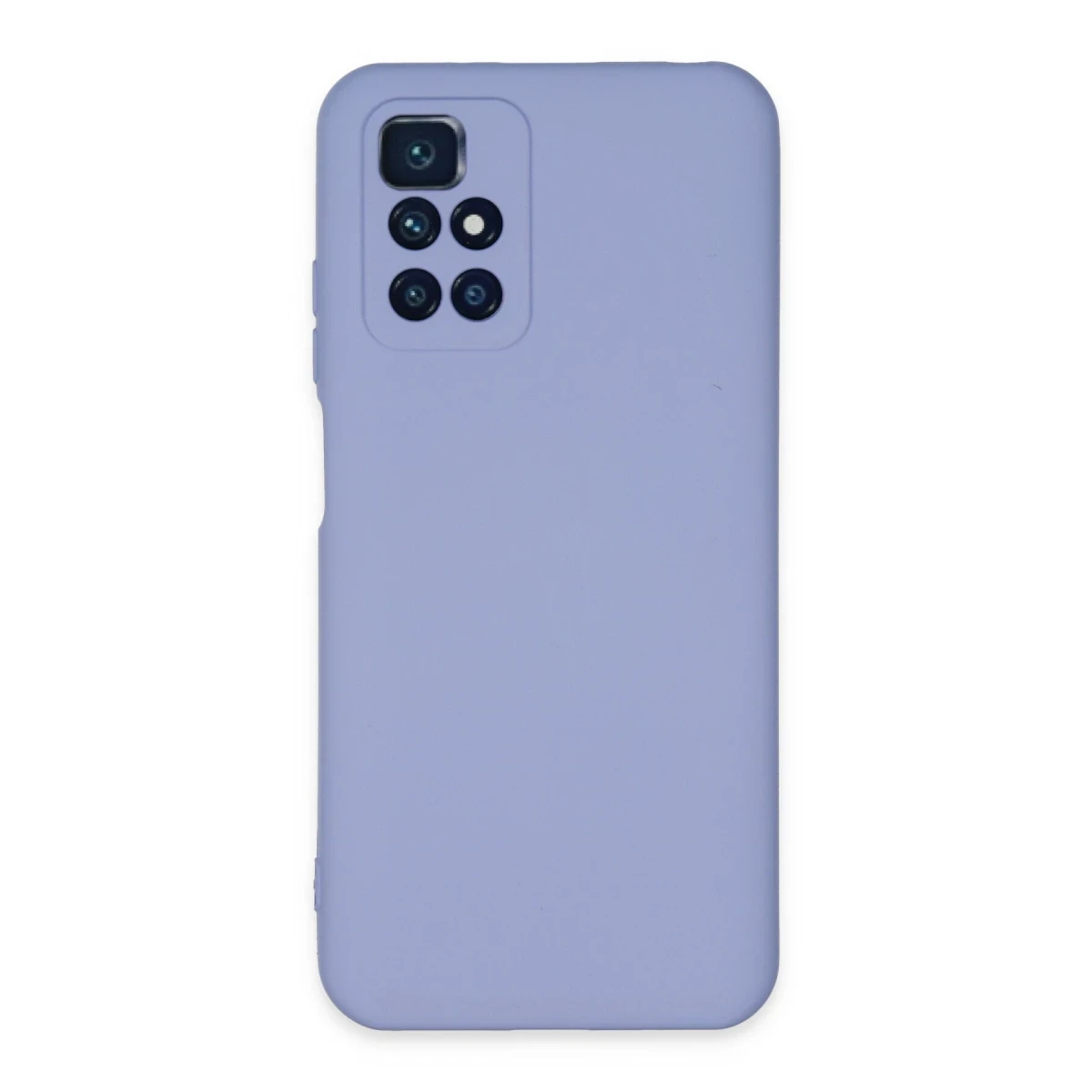 Newface Xiaomi Redmi 10 2022 Kılıf Nano içi Kadife Silikon - Lila