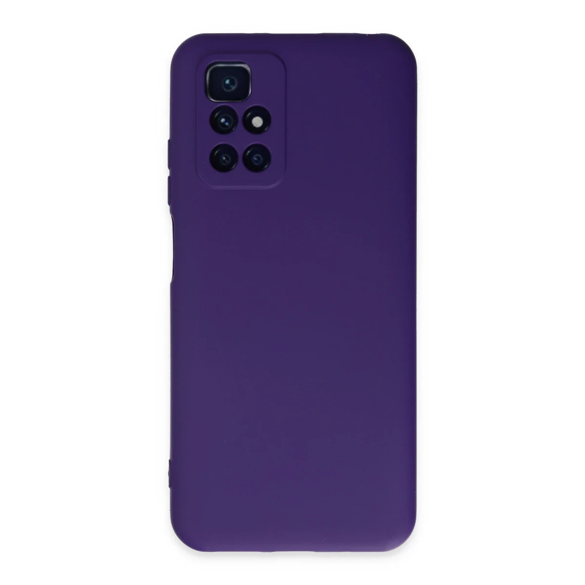 Newface Xiaomi Redmi 10 2022 Kılıf Nano içi Kadife Silikon - Mor